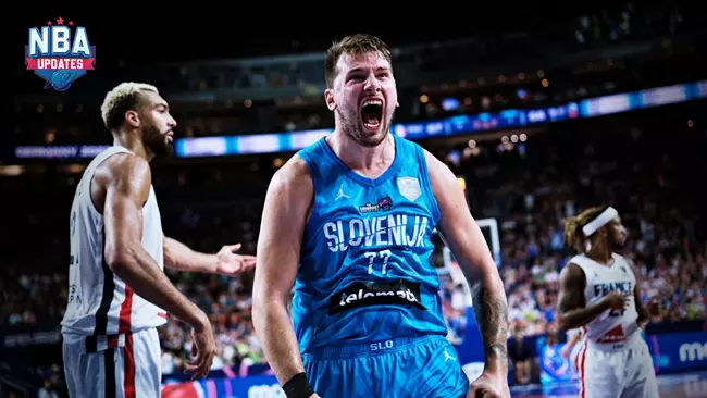 Luka Doncic Slovenia Number 77